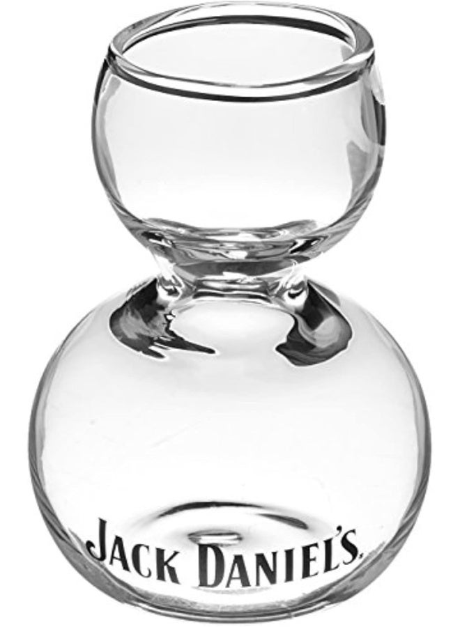 Jack Daniel's Licensed Barware 8310 Straight Jigger, 2 oz / 5 oz, Clear - Image 1